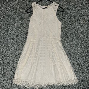 White lacy dress